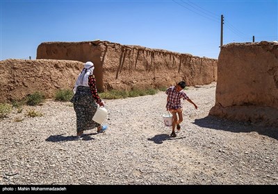 روستای کم آب چنبرغربال - خراسان