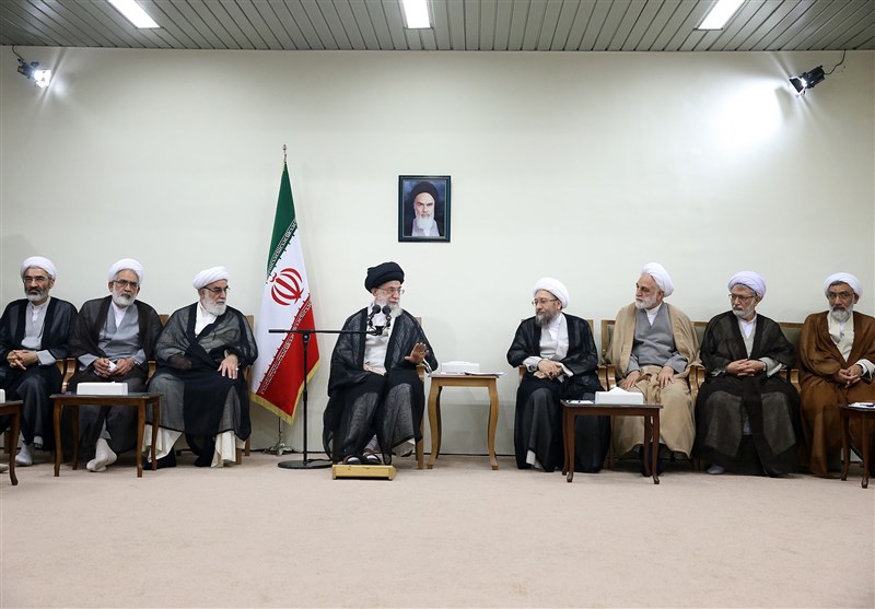 رئیس و مسئولان دستگاه قضایی با امام خامنه‌ای دیدار کردند