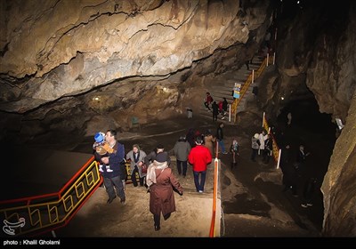 Iran's Beauties in Photos: Saholan Cave