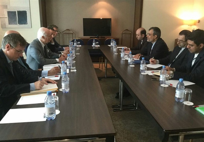 دیدار هیئت ایرانی با نمایندگان روسیه، فرانسه و وزیر خارجه قزاقستان