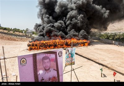 Iran Sets Fire to Large Volume of Illicit Drugs