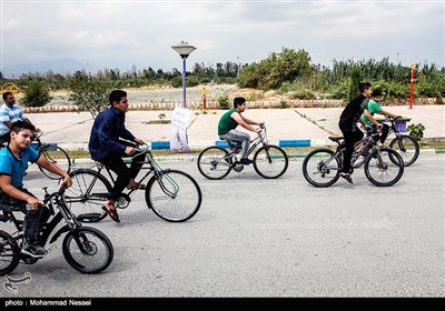 همایش دوچرخه سواری در‌ حمایت از خلیج گرگان