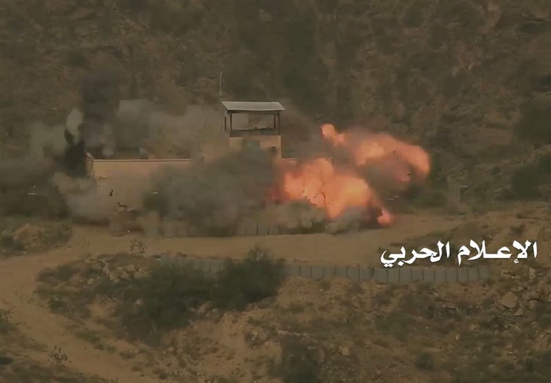 عملیات نیروهای یمنی در خاک عربستان + فیلم