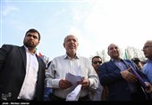 وزیر نیرو از روند اجرای طرح ساماندهی شبکه برق بازار اهواز بازدید کرد