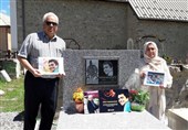 برگزاری سالگرد خاکسپاری خبرنگاران ال‌کلاسیکو در فرانسه با حضور خانواده حجت‌الاسلامی + تصاویر