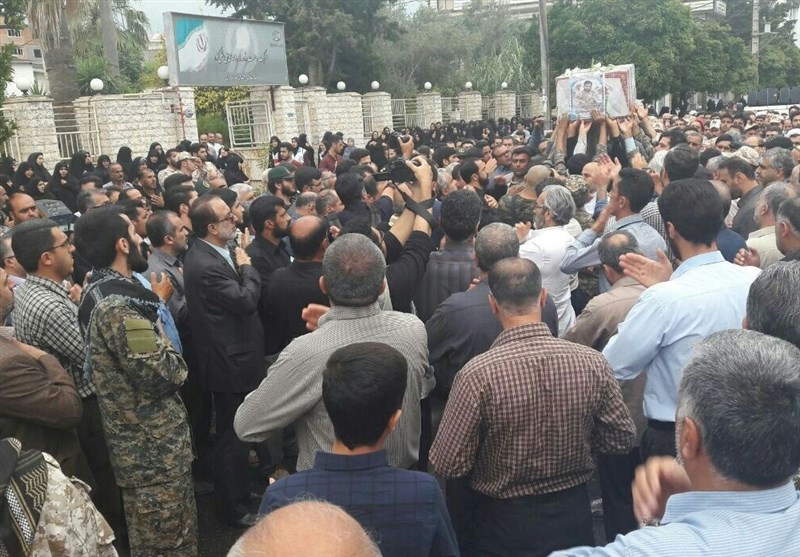 پیکر پاسدار شهید علیجانی تشییع شد+ تصاویر