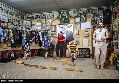 زور خانه بابا شاهوردی قدیمی ترین زورخانه فعال کشور