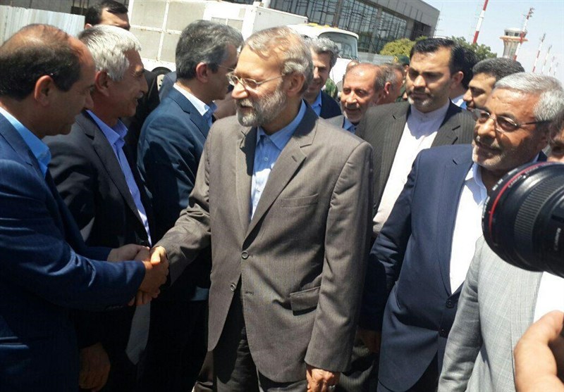 رئیس مجلس شورای اسلامی وارد فرودگاه ارومیه شد