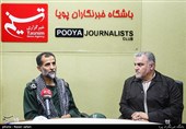 بازدید سردار اسداللهی از باشگاه خبرنگاران پویا