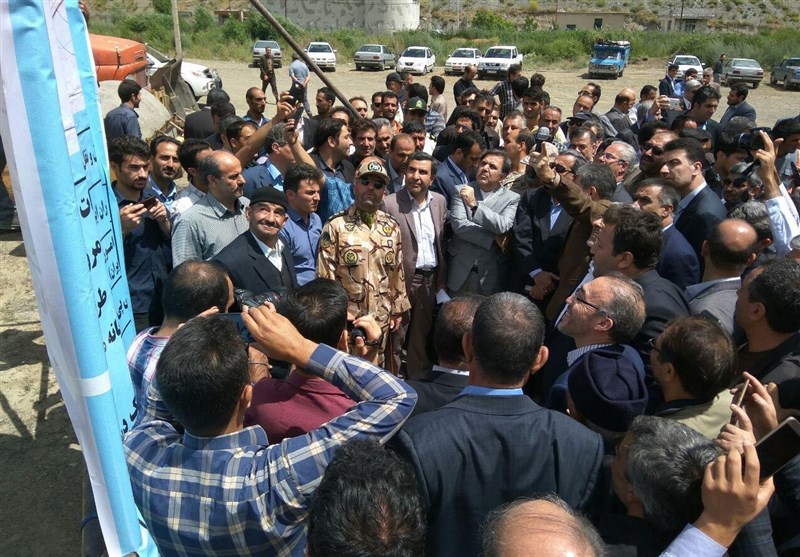 وزیر راه و شهر سازی در مرز رازی خوی