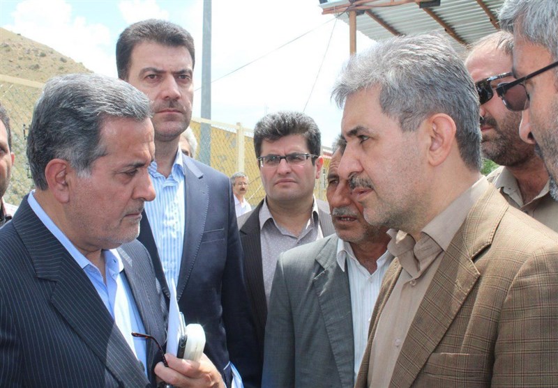 وزیر راه و شهر سازی در مرز رازی خوی