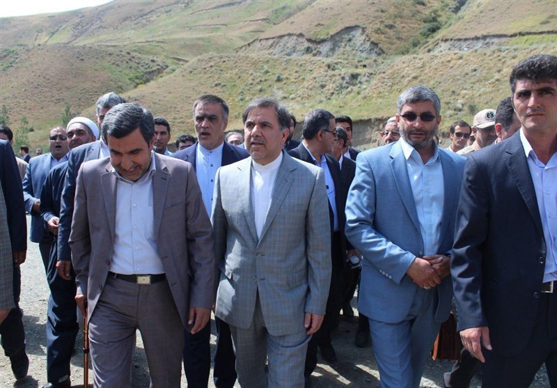 وزیر راه و شهر سازی در مرز رازی خوی