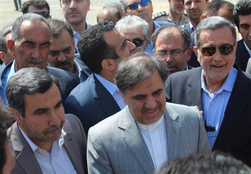 وزیر راه و شهر سازی در مرز رازی خوی