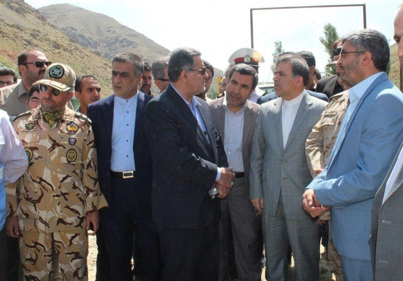 وزیر راه و شهر سازی در مرز رازی خوی