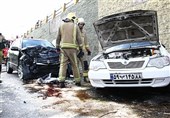 تصادف پراید با سوزوکی