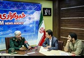 بازدید سردار مهربان از خبرگزاری تسنیم