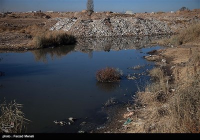 آلودگی زیست محیطی در رودخانه قره سو - کرمانشاه
