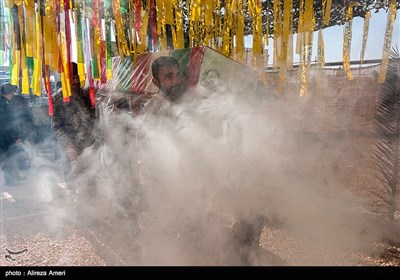 مراسم استقبال از23 شهید گمنام - شیراز