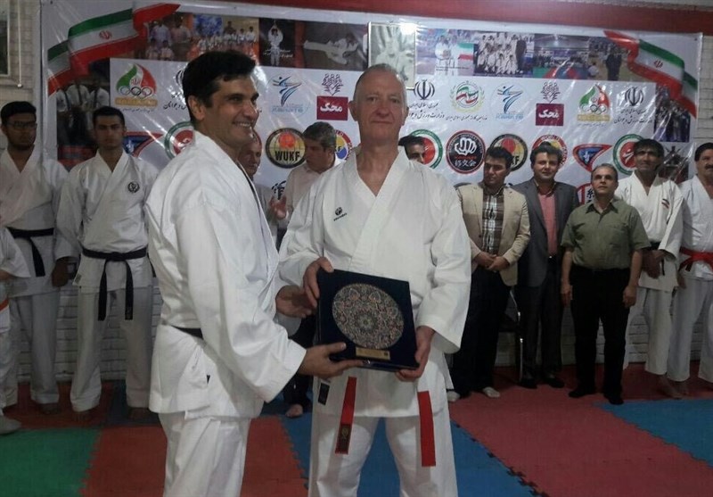 سفیر صلح و دوستی اروپا مربیان کاراته ایران را روی تاتامی به خط کرد +عکس