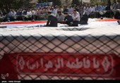 مراسم تشییع و تدفین شهید گمنام در پادگان شهید پازکی