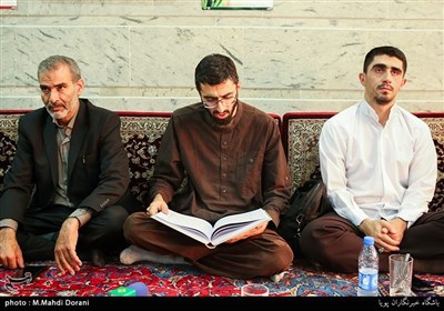 دیدار جامعه قرآنی با خانواده شهید حمید سیاح نظری