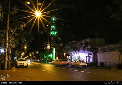 خیابان فاضل نراقی، دورنمای مسجد محمدیان