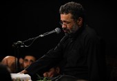 مداحی محمود کریمی در شب هشتم محرم الحرام + فیلم
