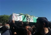 تشییع شهید گمنام