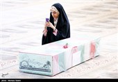 مراسم وداع با پیکر شهدای احراز هویت شده در اصفهان