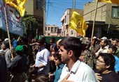 تشییع شهید در پیشوا