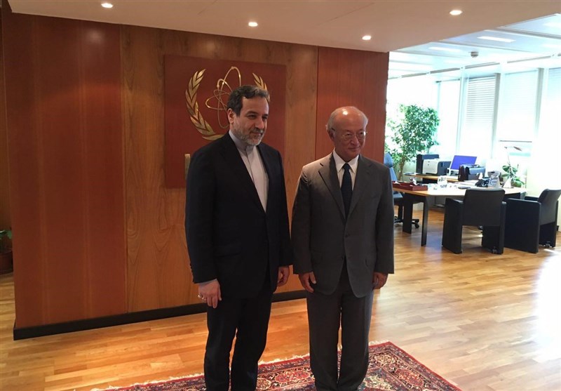 Iranian Deputy FM, IAEA Chief Discuss JCPOA Implementation
