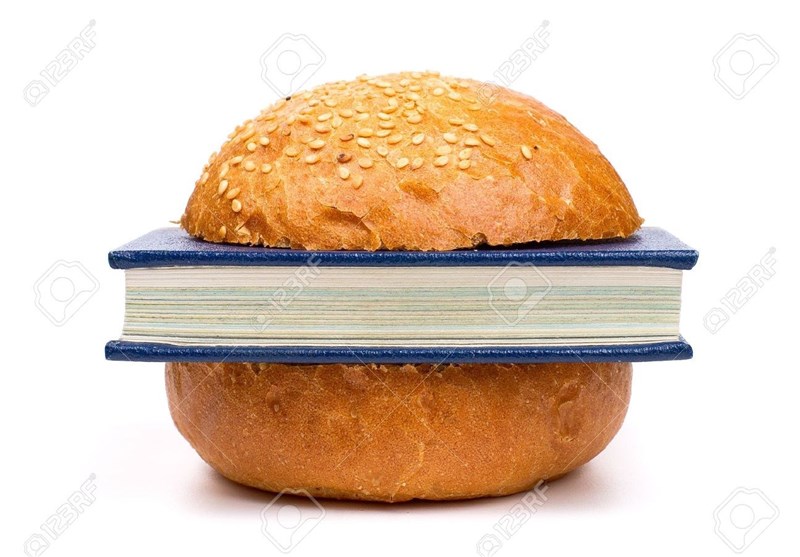 ساندویچی که کتابفروشی شد+عکس
