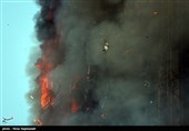 آتش‌سوزی در واحد تولیدی مهرسازان ساوه مهار شد