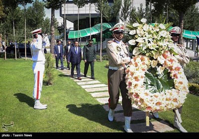 استقبال رسمی از محمود الحیالی وزیر دفاع کشور عراق