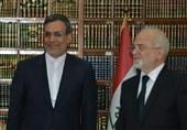 دیدار جابری انصاری با وزیر خارجه عراق