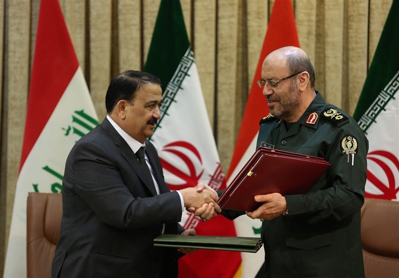 تفاهم‌نامه همکاری‌های نظامی ایران و عراق به امضا رسید
