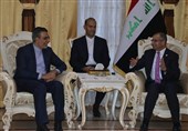 دیدار جابری انصاری با سلیم جبوری/ حضور رئیس مجلس عراق در مراسم تحلیف روحانی