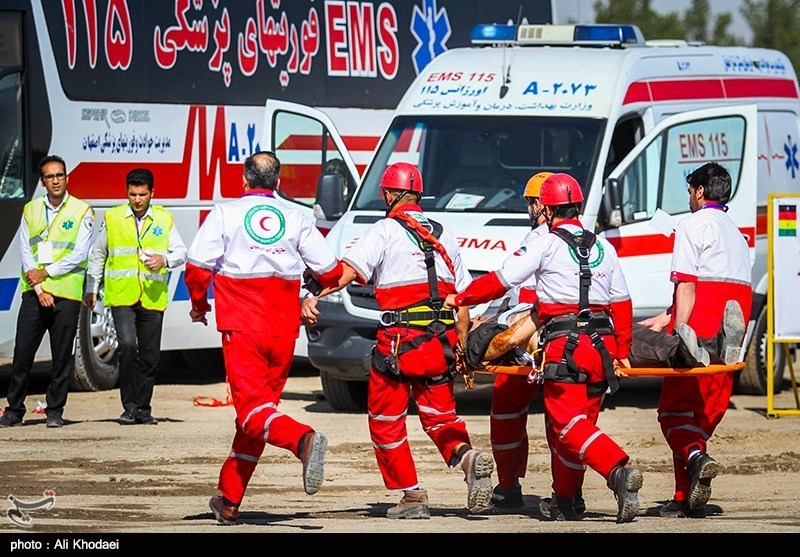 مانور دوسالانه امداد و نجات سانحه فرضی هواپیمای مسافربری در اصفهان برگزار شد