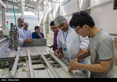 افتتاح کارخانه پنل های خورشیدی در شهرک صنعتی شیراز
