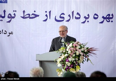 مراسم بهره برداری از خط تولید ایران خودرو - کرمانشاه