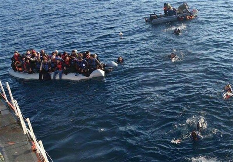 مرگ 31 نفر بر اثر واژگونی قایق حامل مهاجران
