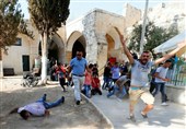 درگیری‌های شدید در مسجدالاقصی/ 100 فلسطینی زخمی شدند