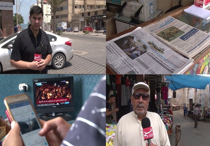 مواقع التواصل الاجتماعی المصدر الرئیسی لتلقی المعلومات والاخبارفی غزة+فیدیو