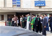 بازدید خادمان امام رضا(ع) از منطقه زلزله‌زده ناغان چهارمحال و بختیاری + تصاویر