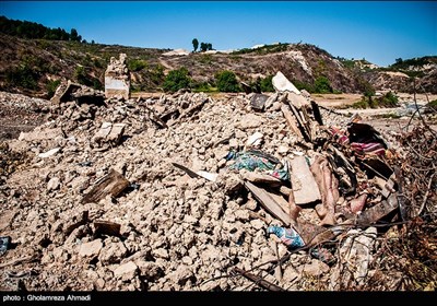 تخریب روستای رودبار بهشهر با آغاز آبگیری سد گلورد