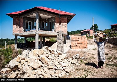 تخریب روستای رودبار بهشهر با آغاز آبگیری سد گلورد