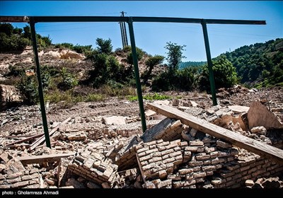 تخریب روستای رودبار بهشهر با آغاز آبگیری سد گلورد