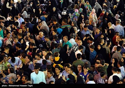 Holy Mausoleum Lit Up on Eve of Imam Reza Birthday Anniversary 