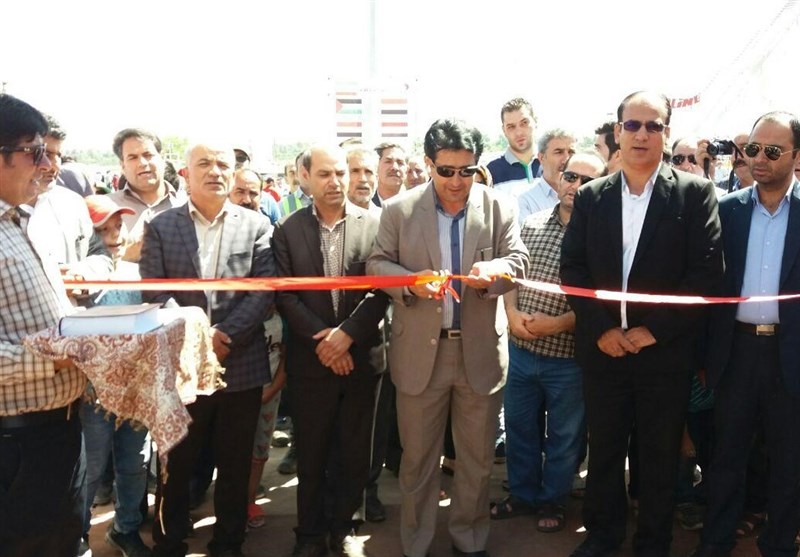 نمایشگاه فرهنگ و هنر مشگین‌شهر در پل معلق افتتاح شد