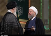 نخستین اظهارنظر روحانی پس از تنفیذ حکم ریاست جمهوری + تصویر